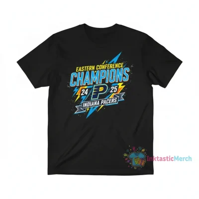 Indiana Pacers 2024 2025 Eastern Conference Champions Tee