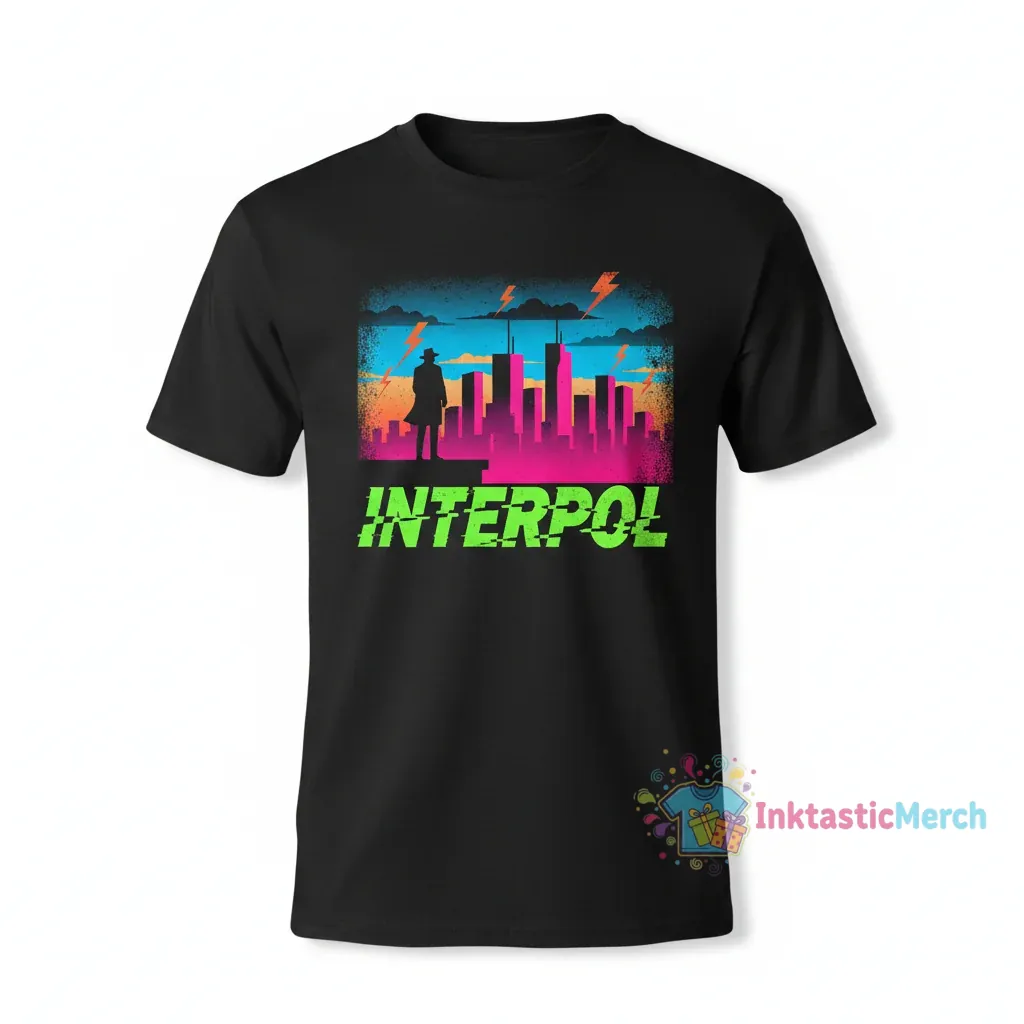 Interpol Heavyweight T-Shirt - Black (Size S) 1 Interpol Heavyweight T-Shirt - Black (Size S)
