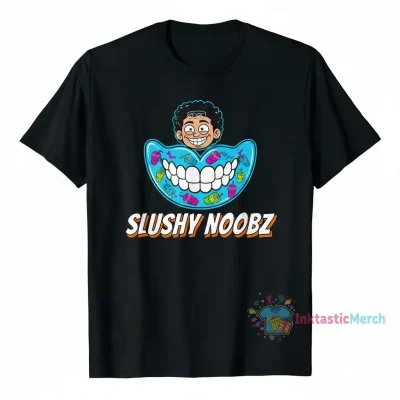Invisalign Hamzah Slushy Noobz T-Shirt | Viral Meme Tee