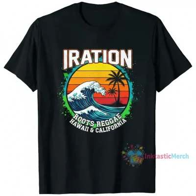 Iration Band Men's Heavyweight T-Shirt - Black, Size S