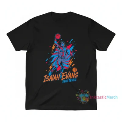 Isaiah Evans Duke Blue Devils Basketball Player Signature Shirt