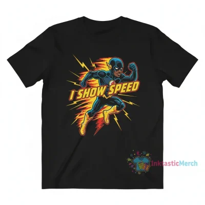 IShowSpeed "Flash" Graphic T-Shirt - Premium Cotton Tee