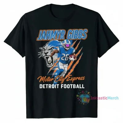 Jahmyr Gibbs Detroit Lions Signature Shirt: Feel the Spirit
