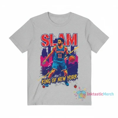 Jalen Brunson King of New York SLAM Shirt