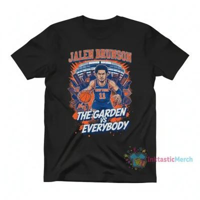 Jalen Brunson: The Garden vs Everybody NYC Knicks Tee