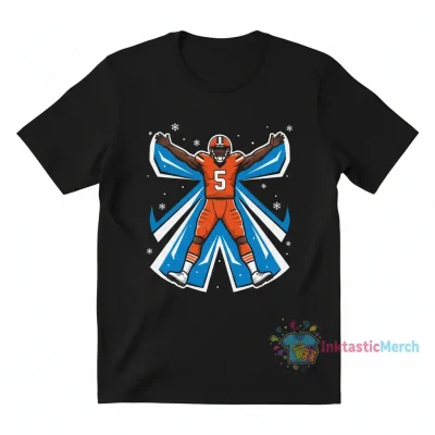 Jameis Winston Snow Angel Cleveland Browns T-Shirt