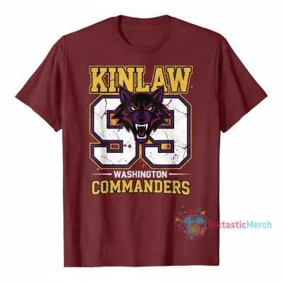 Javon Kinlaw 99 Washington Commanders Football Jersey T-Shirt