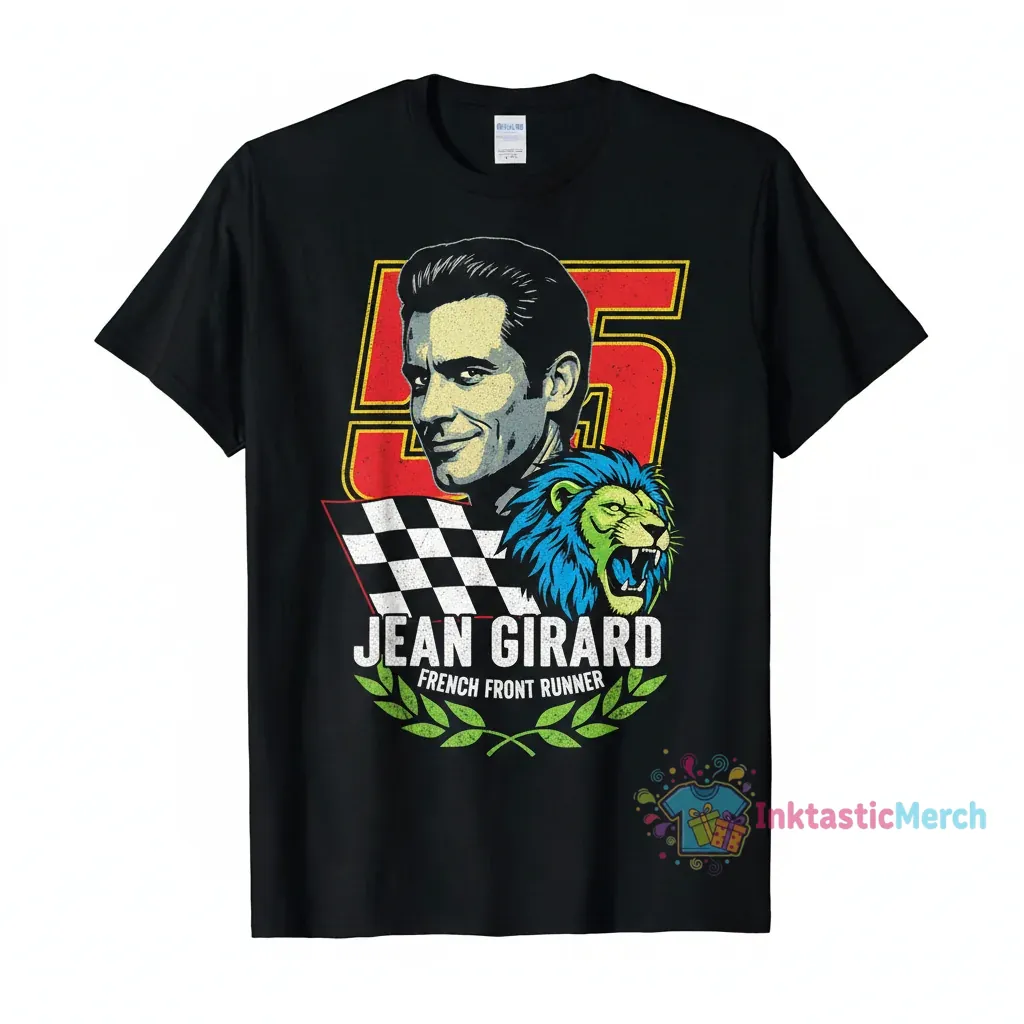 Jean Girard - Talladega Nights - T-Shirt Men's Heavyweight T-shirt 1 Jean Girard - Talladega Nights - T-Shirt Men's Heavyweight T-shirt