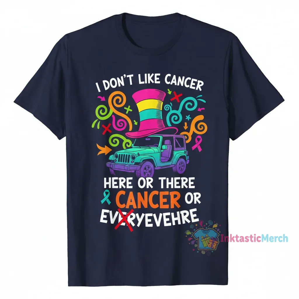 Jeep Dr Seuss Cancer Awareness Tee 1 Jeep Dr Seuss Cancer Awareness Tee