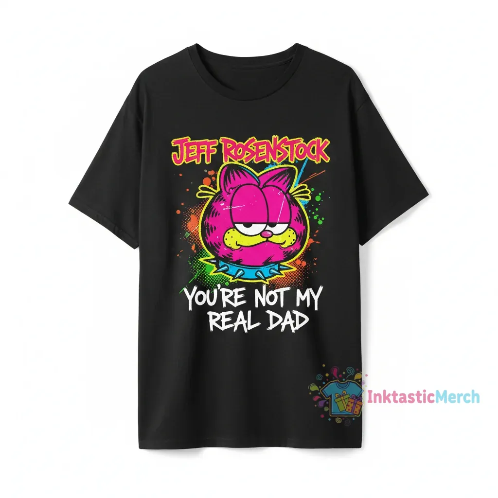 Jeff Rosenstock Garf You're Not My Real Dad Shirt 1 Jeff Rosenstock Garf You're Not My Real Dad Shirt