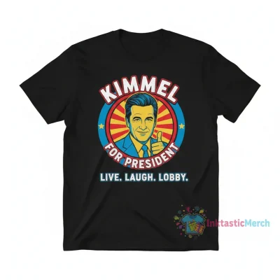 Jimmy Kimmel for President T-Shirt - Funny Political Comedy Fan Apparel