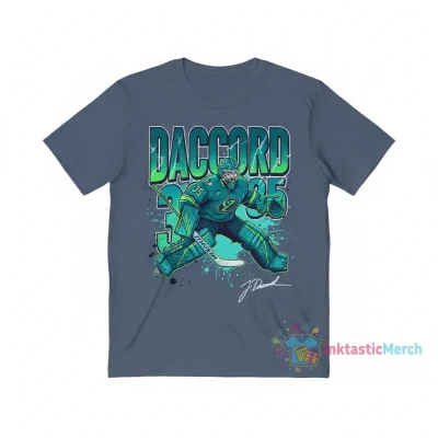 Joey Daccord 35 Seattle Kraken Autographed Hockey Player Shirt