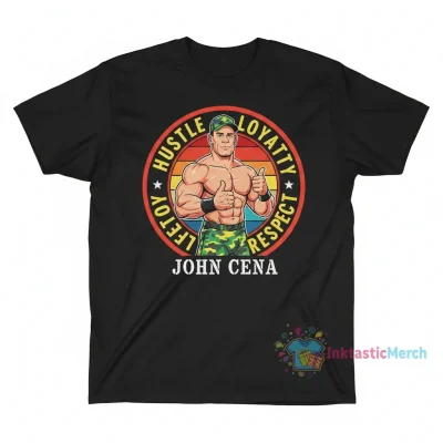 John Cena Hustle Loyalty Respect T-Shirt: Unmatched Durability & Style