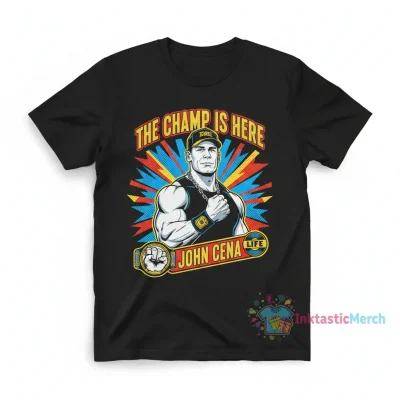 John Cena 'The Champ is Here' T-Shirt - Built to Last