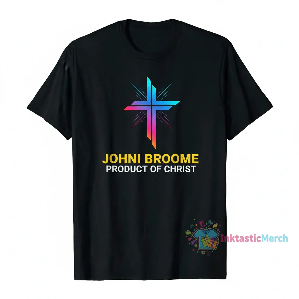 Product of Christ Tee by Johni Broome 1 Product of Christ Tee by Johni Broome