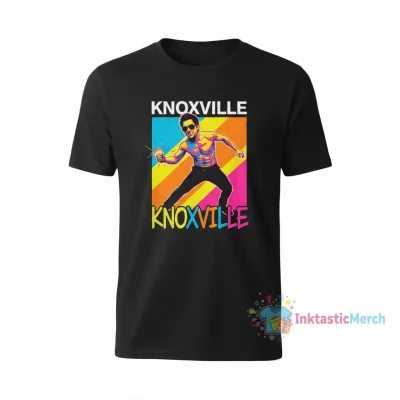 Johnny Knoxville The Movie American T-Shirt - Men's Heavyweight Black, Size S