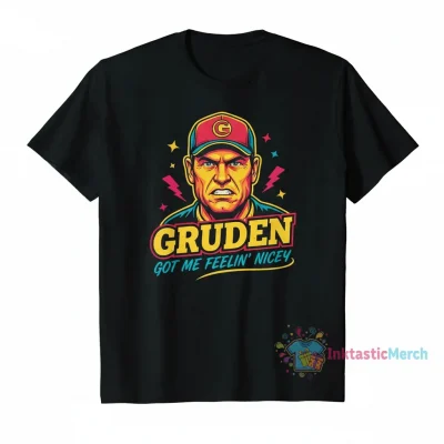 Jon Gruden Graphic Shirt: Feel the Vibe