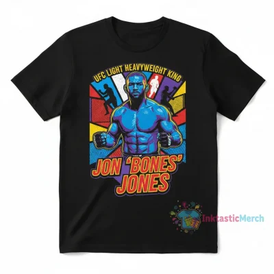 Jon Jones UFC Collage T-Shirt | Officially Licensed MMA Fan Apparel