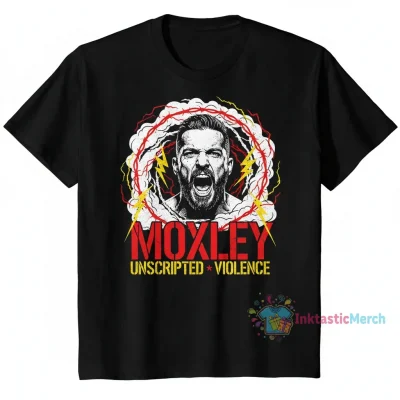 Jon Moxley Cyclone Unscripted Violence T-Shirt