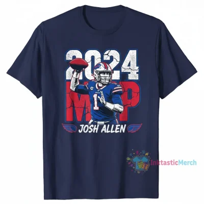 Josh Allen 2024 NFL MVP T-Shirt - Celebrate the Champion