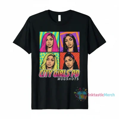 JT City Girls Mugshot T-Shirt | Trendy Graphic Tee