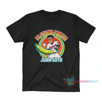 Juan Soto Platano Power T-Shirt | Baseball Fan Apparel