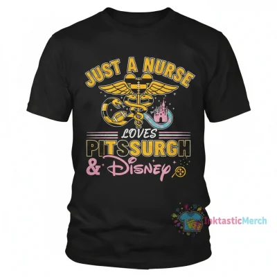 Pittsburgh Steelers & Disney Nurse Shirt: Ultimate Comfort & Lasting Style