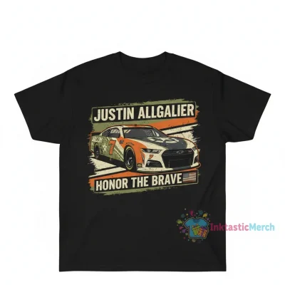 Justin Allgaier JR Motorsports Salutes Car T-Shirt | Durable & Comfortable