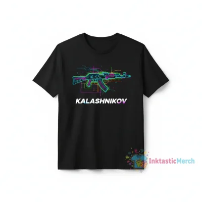 Kalashnikov Men's Heavyweight T-Shirt - Black