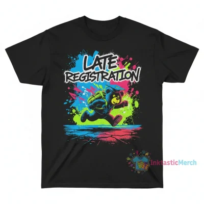 Kanye West Late Registration Album T-Shirt - Iconic Hip-Hop Merch