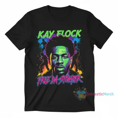 Kay Flock Free Da Stomper T-Shirt - Official Merch