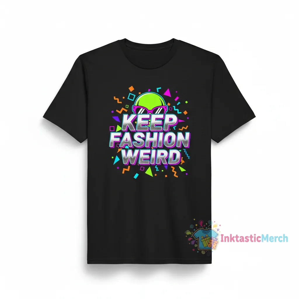 Keep Fashion Weird T-Shirts Men's Heavyweight T-shirt 1 Keep Fashion Weird T-Shirts Men's Heavyweight T-shirt