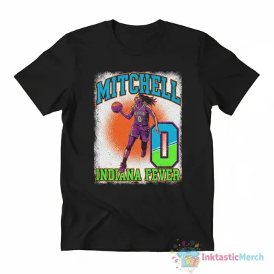 Kelsey Mitchell 0 Indiana Fever WNBA Superstar Shirt