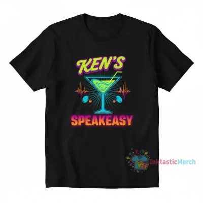 Ken's Speakeasy Martini Tee