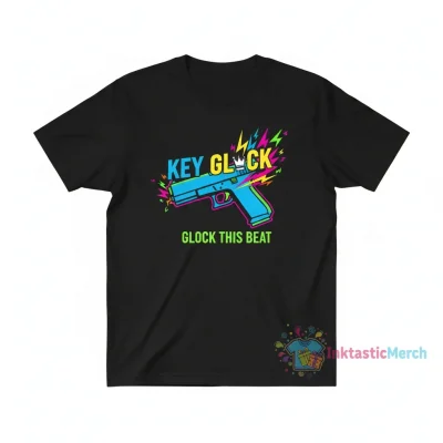Key Glock Heavyweight Tee - Black (Size S)
