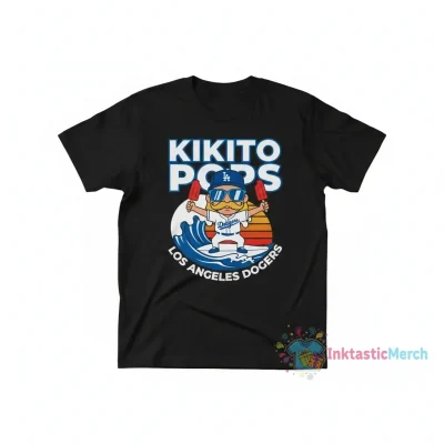 Kikito Popsicles Kike Hernández Los Angeles Dodgers - Artful Cartoon Tee