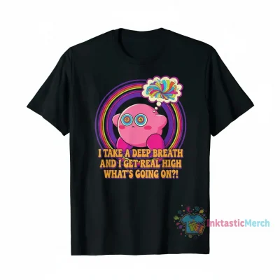 Kirby: Deep Breath, High Vibes Graphic Tee
