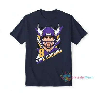 Kirk Cousins Minnesota Vikings T-Shirt: Durable, Comfortable & Stylish