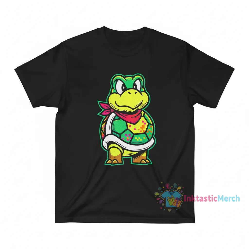 Koopa Troopa Premium Unisex T-shirt: Blank Canvas Classic Fit 1 Koopa Troopa Premium Unisex T-shirt: Blank Canvas Classic Fit