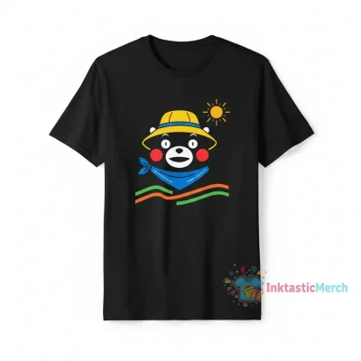 Kumamon Men's Classic Blank T-Shirt - Size S, Black