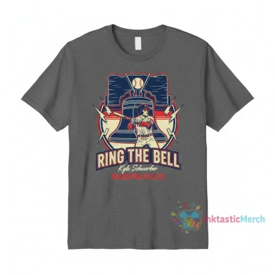 Kyle Schwarber Philadelphia Phillies Ring The Bell Signature T-Shirt