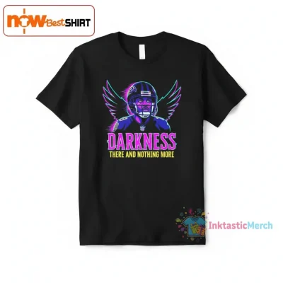 Lamar Jackson "Darkness There and Nothing More" T-Shirt | Premium Fan Apparel
