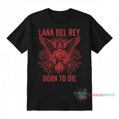 Lana Del Rey Born To Die Youth Heavyweight T-Shirt - Black, Size S
