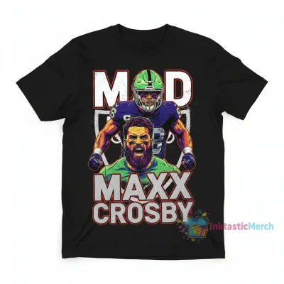Las Vegas Raiders Maxx Crosby Player Graphic T-Shirt