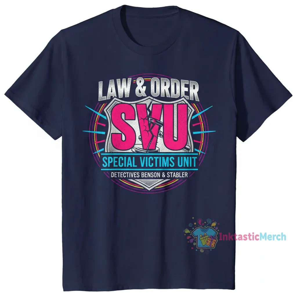 Law & Order: SVU 'Heroes of Justice' T-Shirt 1 Law & Order: SVU 'Heroes of Justice' T-Shirt