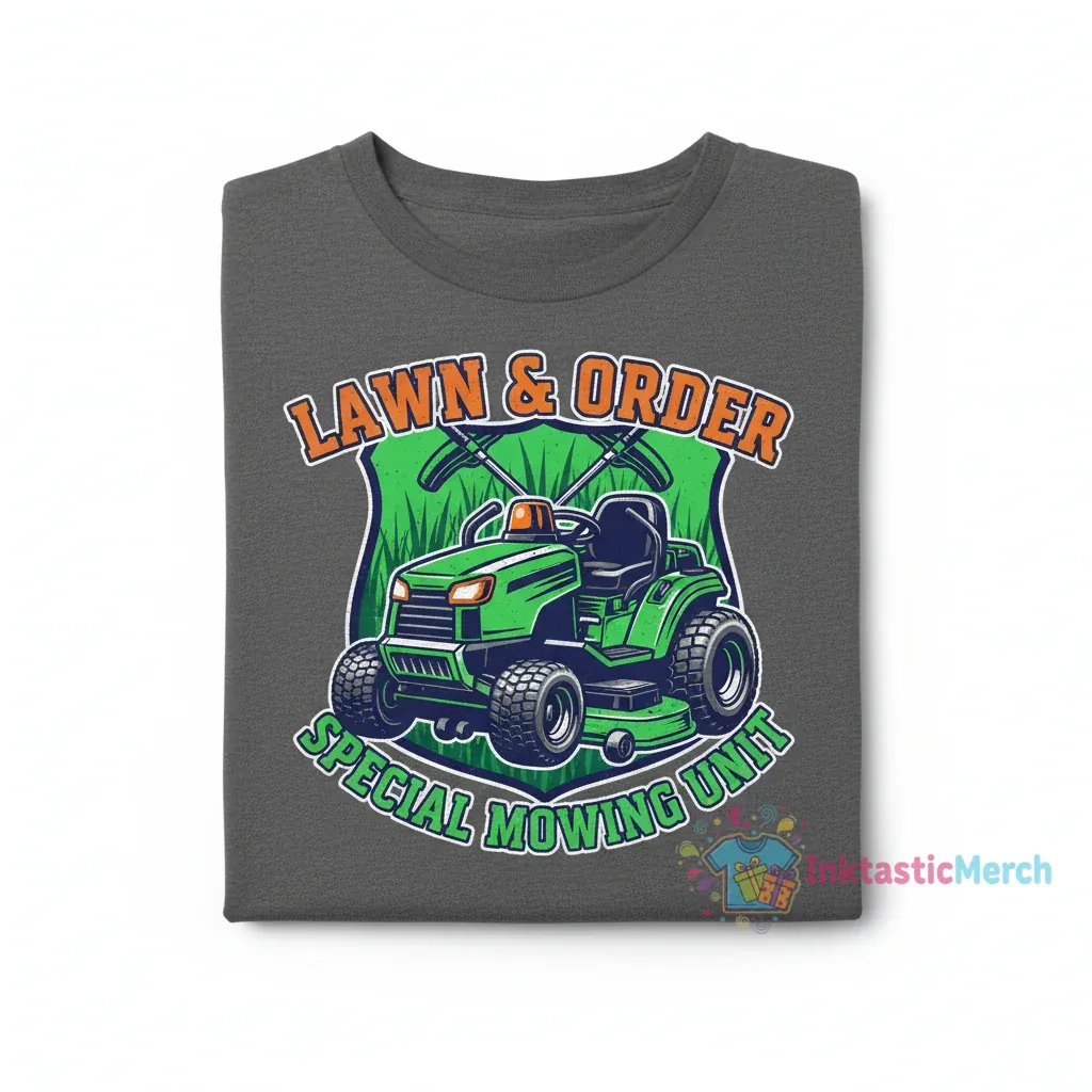 Special Mowing Unit: Lawn and Order Shirt 1 Special Mowing Unit: Lawn and Order Shirt