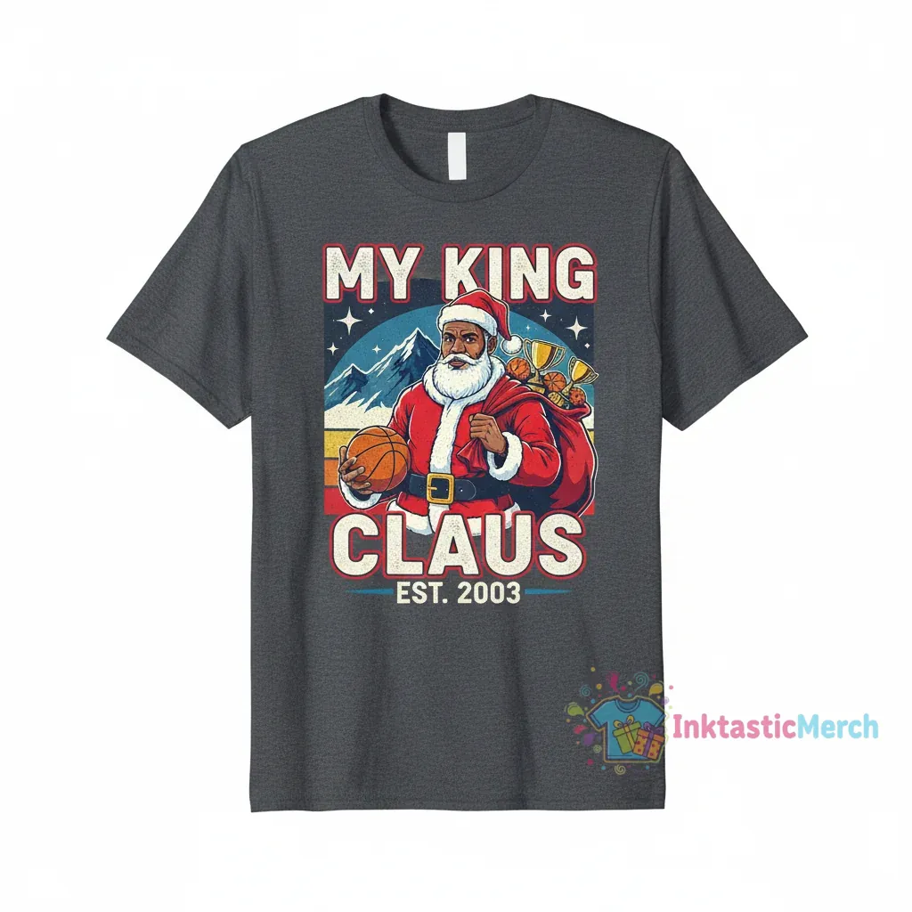 King James Claus Tee 1 King James Claus Tee