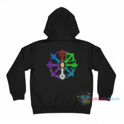 Legend Of Dragoon T-Shirt Classic Zip Hoodie Youth Size S Black