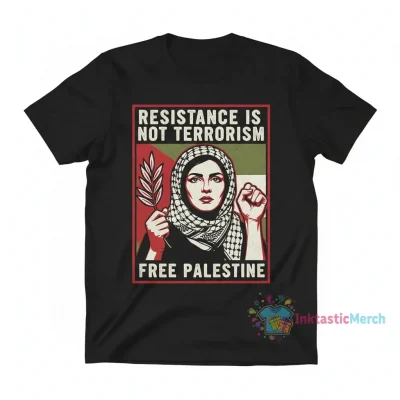 Leila Khaled: Resistance Is Not Terrorism Tee