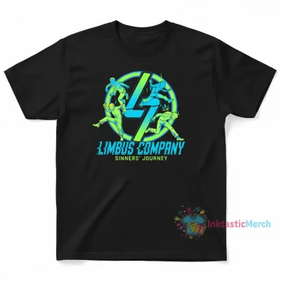 LIMBUS COMPANY Heavyweight T-Shirt for Men, Size S, Black